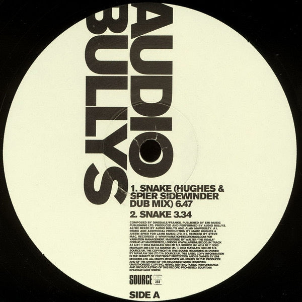 Audio Bullys – Snake EP