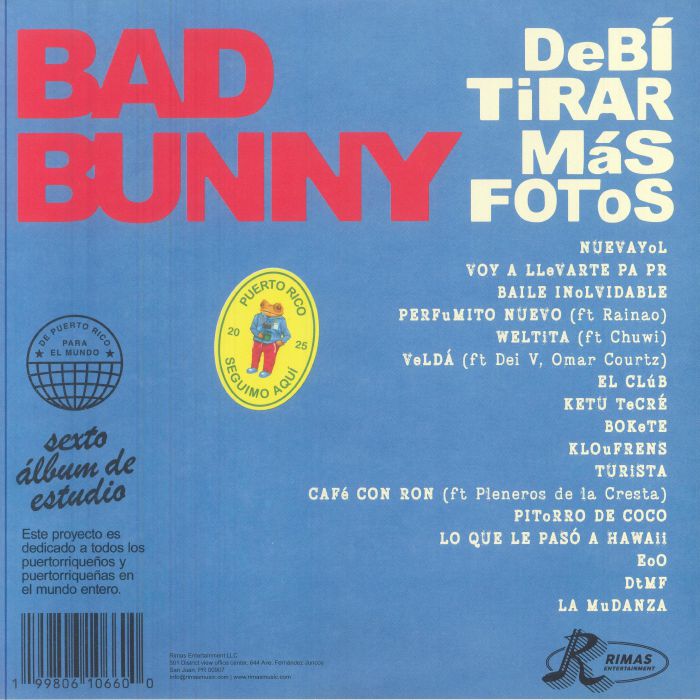 Bad Bunny - Debi Tirar Mas Fotos