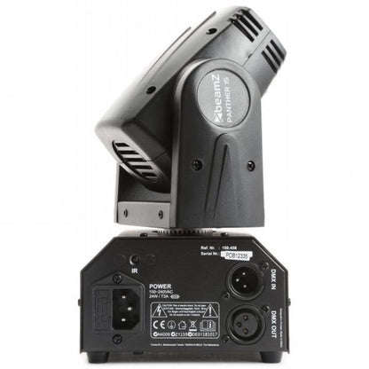 Beamz - Panther 15 LED Beam Moving Head IRC