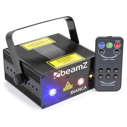 Beamz Bianca Double RGB Laser Gobo