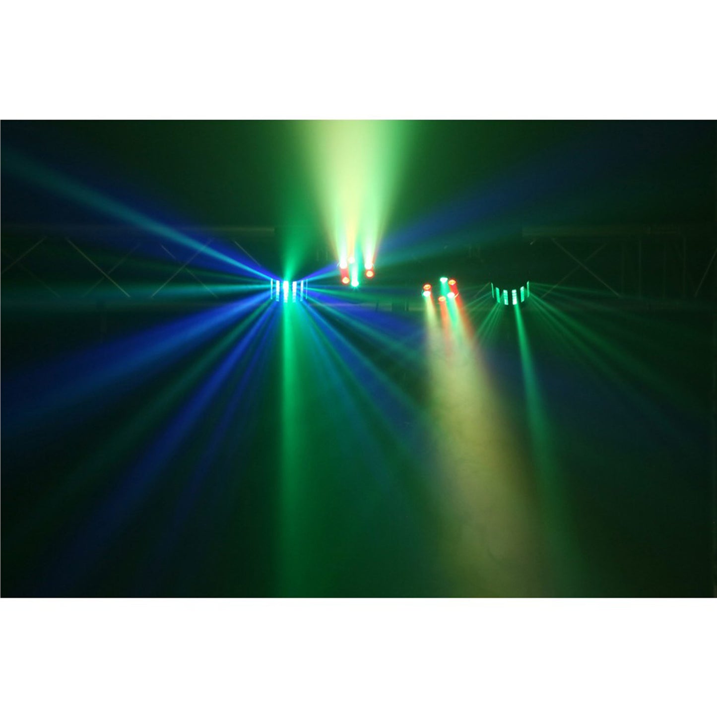 Beamz Partybar2 2x LED Par 2x Derby