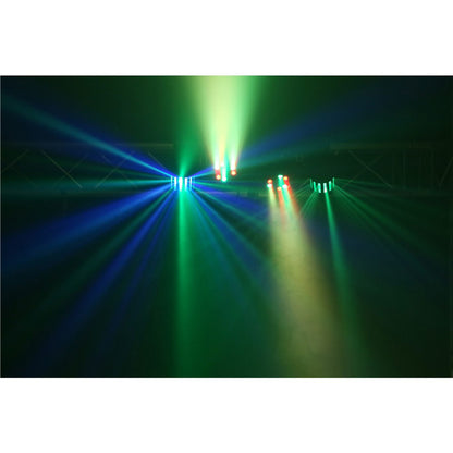 Beamz Partybar2 2x LED Par 2x Derby