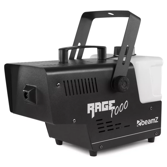 Beamz Rage1000 Smoke Machine 1000W Wireless Remote