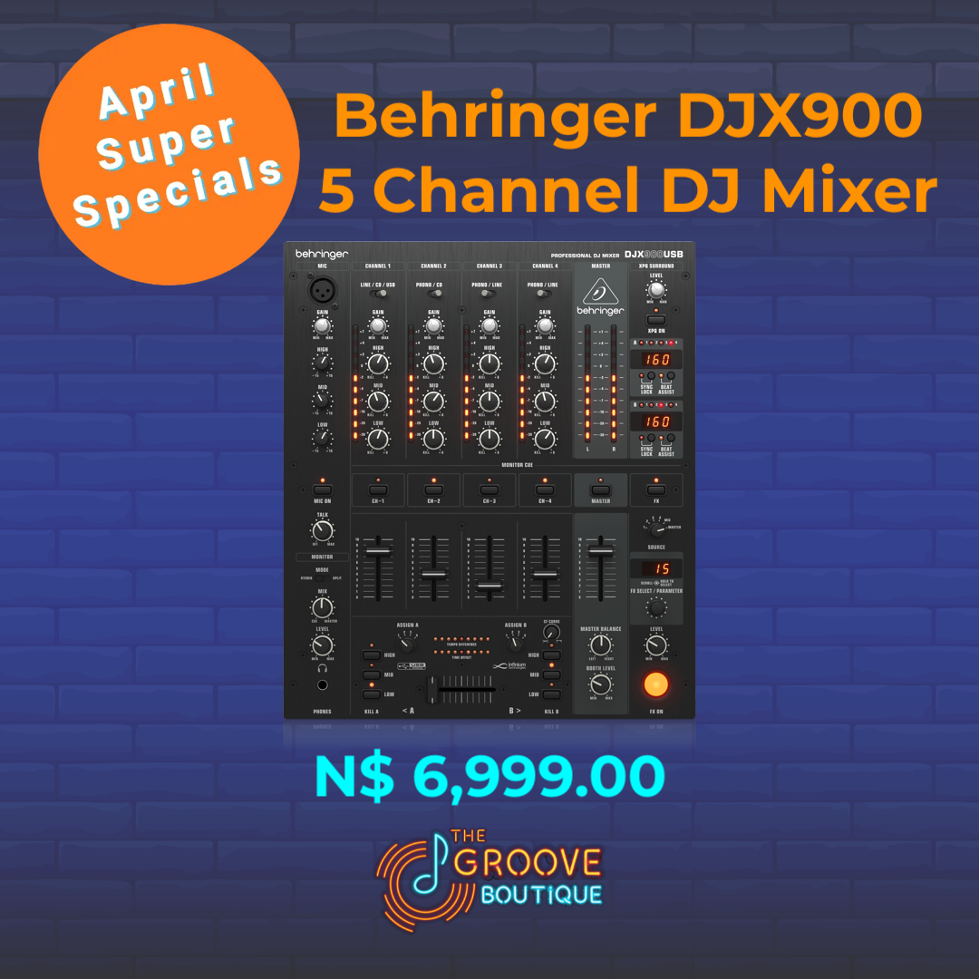 Behringer DJX900 5-Kanal DJ-Mixer