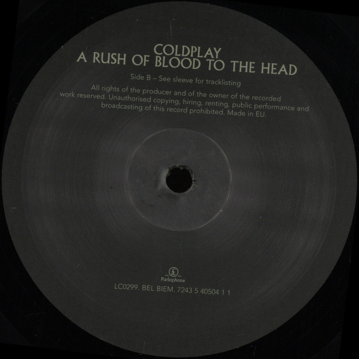 Coldplay - A Rush Of Blood To The Head