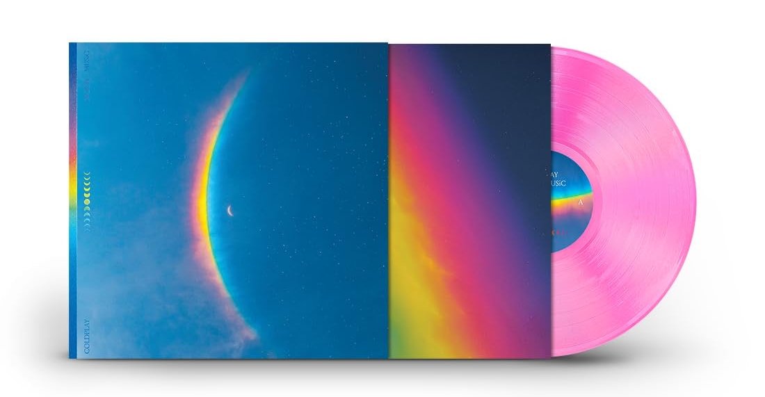 Coldplay - Moon Music (limited numbered translucent pink eco vinyl)