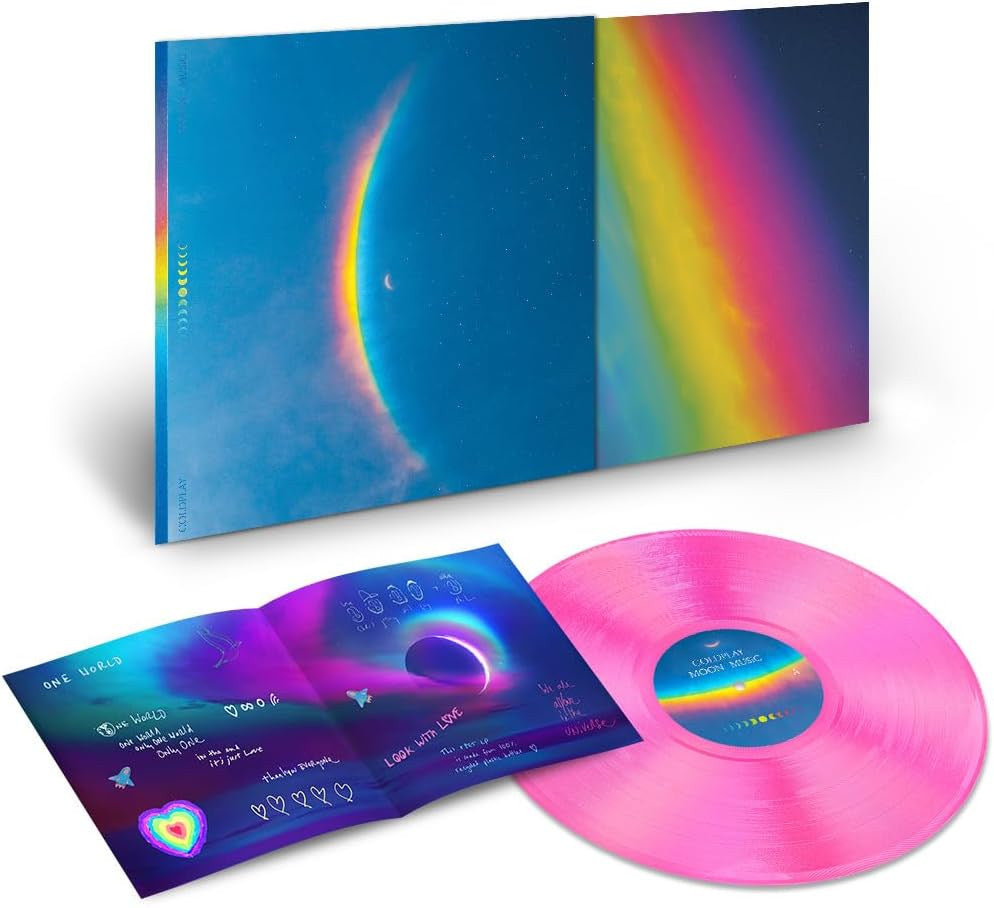 Coldplay - Moon Music (limited numbered translucent pink eco vinyl)