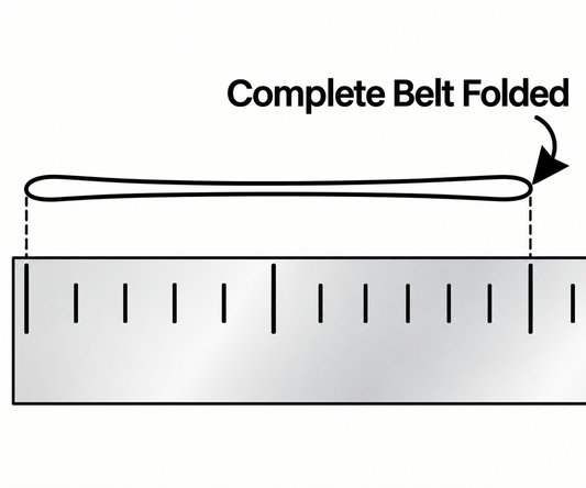 300mm Folded Length Replacement Turntable Belt