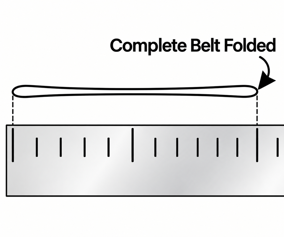 225mm Folded Length Replacement Turntable Belt