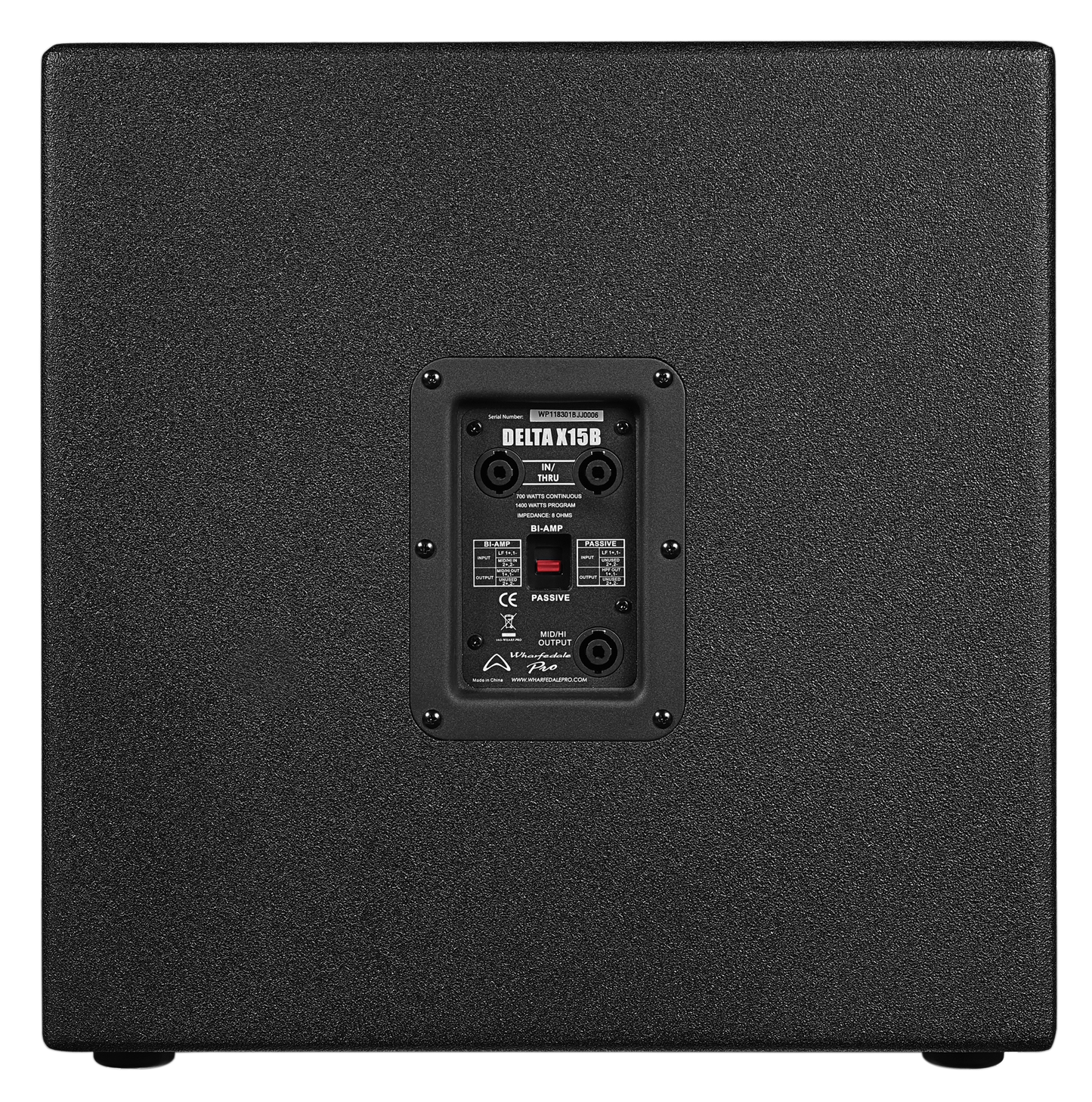 Delta-X15b Delta-X15 Passiv-Subwoofer 700 W *AES (RMS)