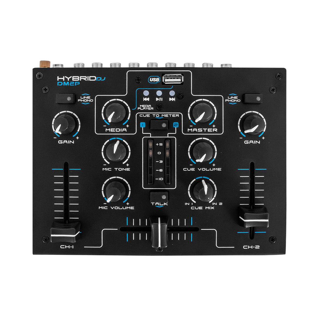 Hybrid DJ DM2P 2 Channel Mixer