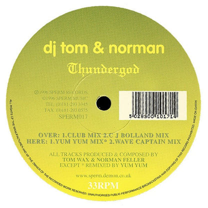 DJ Tom &amp; Norman - Thundergod