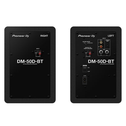 Pioneer DJ DM-50D-BT 5” Desktop Monitor System with Bluetooth (Pair)