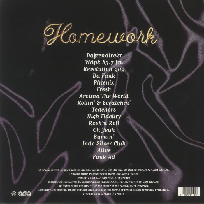 Daft Punk - Homework (reissue)