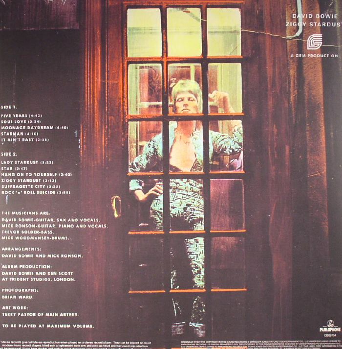 David Bowie - The Rise & Fall Of Ziggy Stardust