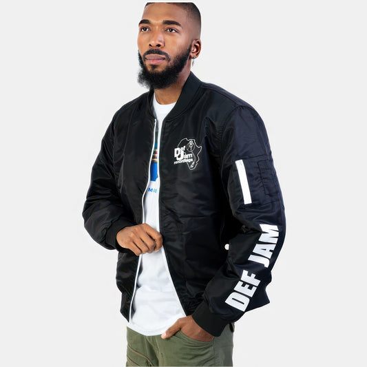 Def Jam Africa Bomber Jacket (Black)