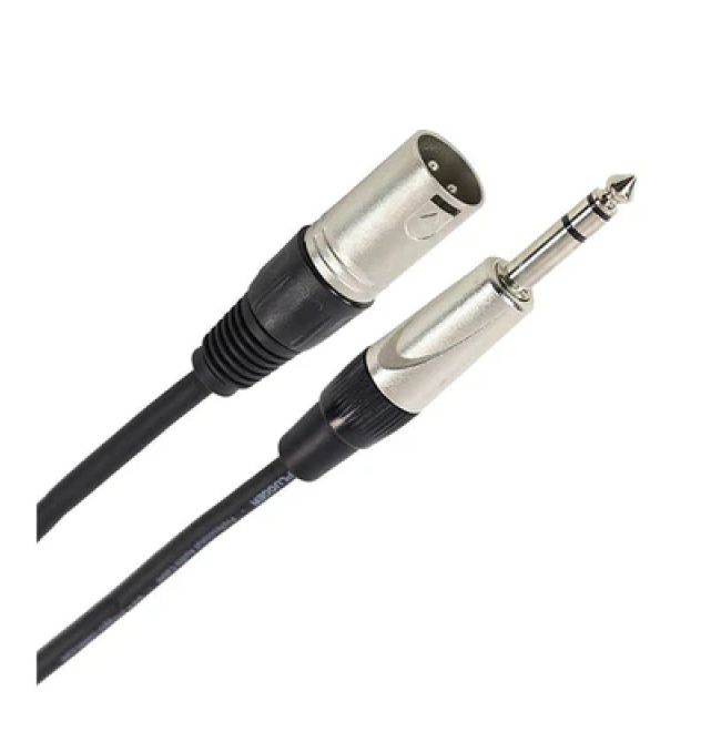 EWI Male XLR-Jack Balanced Signal Cable 6M