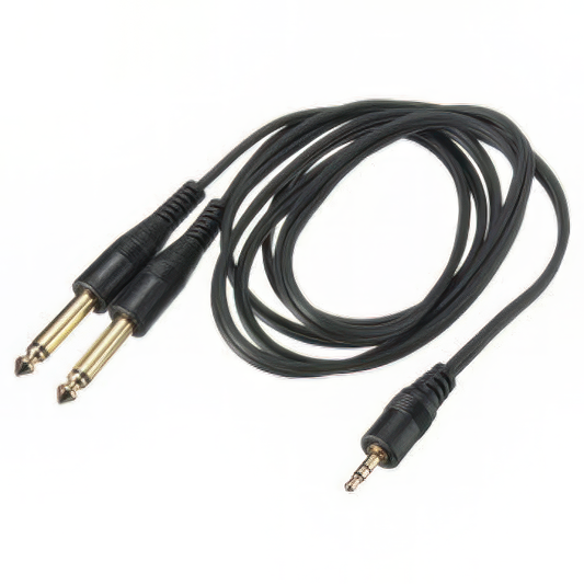 EWI Stereo Mini Jack (3.5mm) to 2 x 1/4" (6.35mm) Mono Jack 3m
