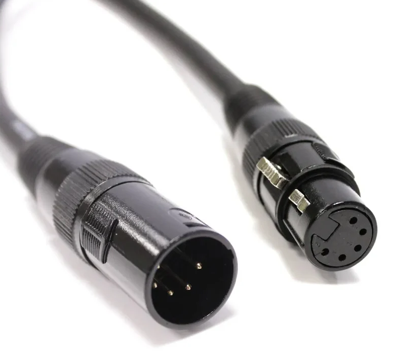EWI XLR-XLR DMX Cable 5m 5pin