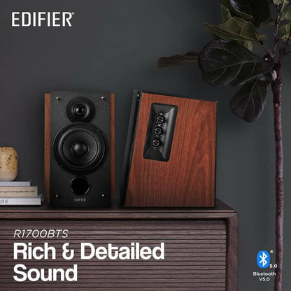 Edifier R1700BTs Bookshelf Speakers with Sub out +BT (Pair)