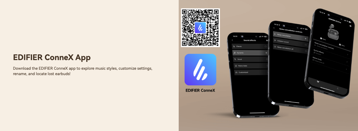Edifier X3 Pro True Wireless Earbuds with Active Noise Cancellation