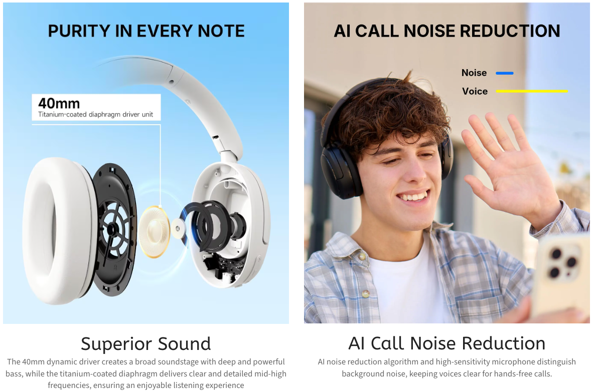 Edifier W800BTSE Bluetooth Stereo Headphones