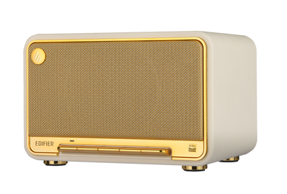 Edifier D32 - Tabletop Wired & Portable Bluetooth Speaker (White)