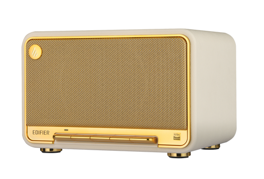 Edifier D32 - Tabletop Wired & Portable Bluetooth Speaker (White)