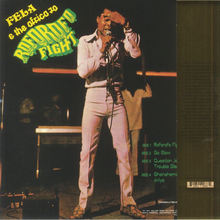 Fela Kuti - Roforofo Fight (50th Anniversary Edition)