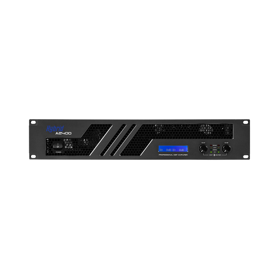 Hybrid A2400MK6 2 Channel Amp with DSP