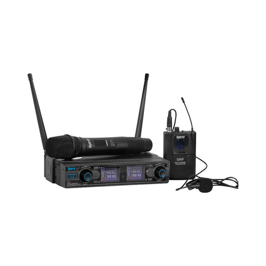 HYBRID U-DV MK3 16 CH H/H & L/P UHF WIRELESS MIC