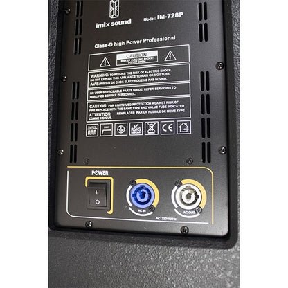 Imix IM728P Dual 18 Inch Active Subwoofer