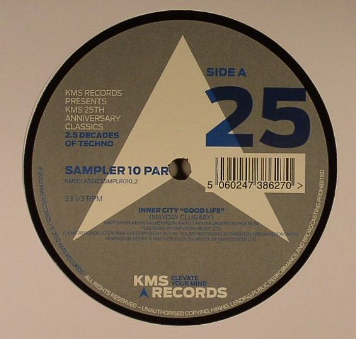 Inner City - KMS 25th Anniversary Classsics Vinyl Sampler 10 (Part 2)