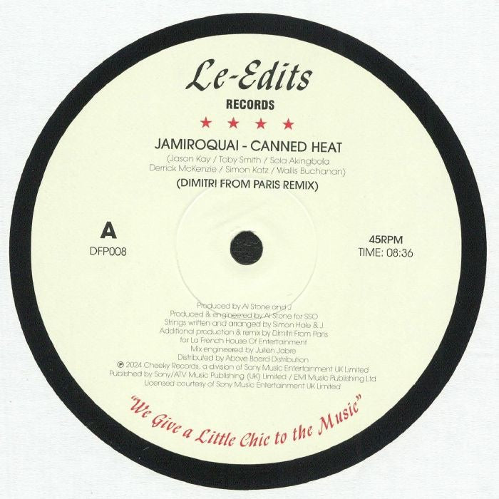 Jamiroquai- Canned Heat (Dimitri From Paris remix)