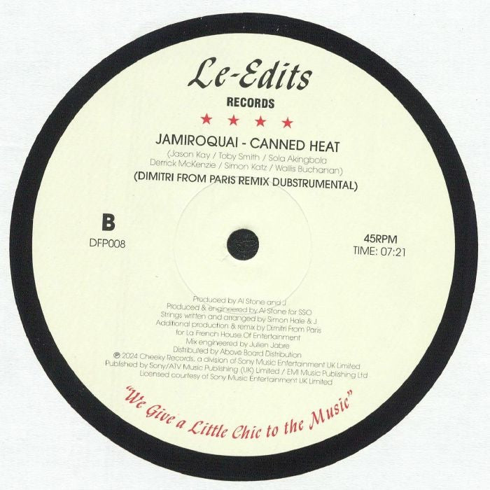 Jamiroquai – Canned Heat (Remix von Dimitri From Paris)