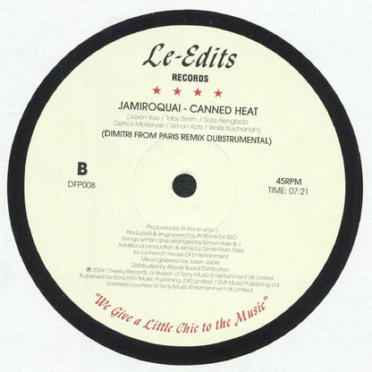 Jamiroquai- Canned Heat (Dimitri From Paris remix)