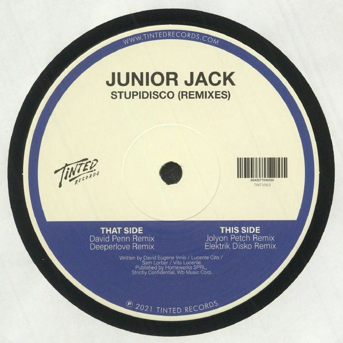 Junior Jack - Stupidisco (Remixes)