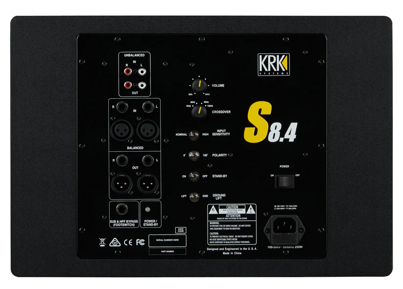 KRK S8.4 Powered Studio Subwoofer