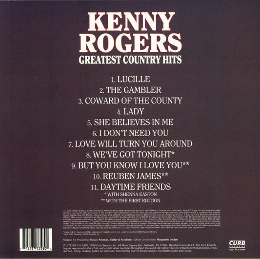 Kenny Rogers - Greatest Country Hits