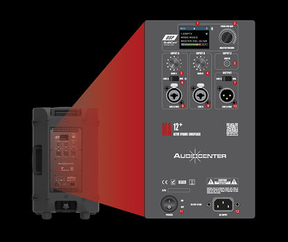 Audiocenter MA12+ Full-Range DSP Controlled Active Speaker