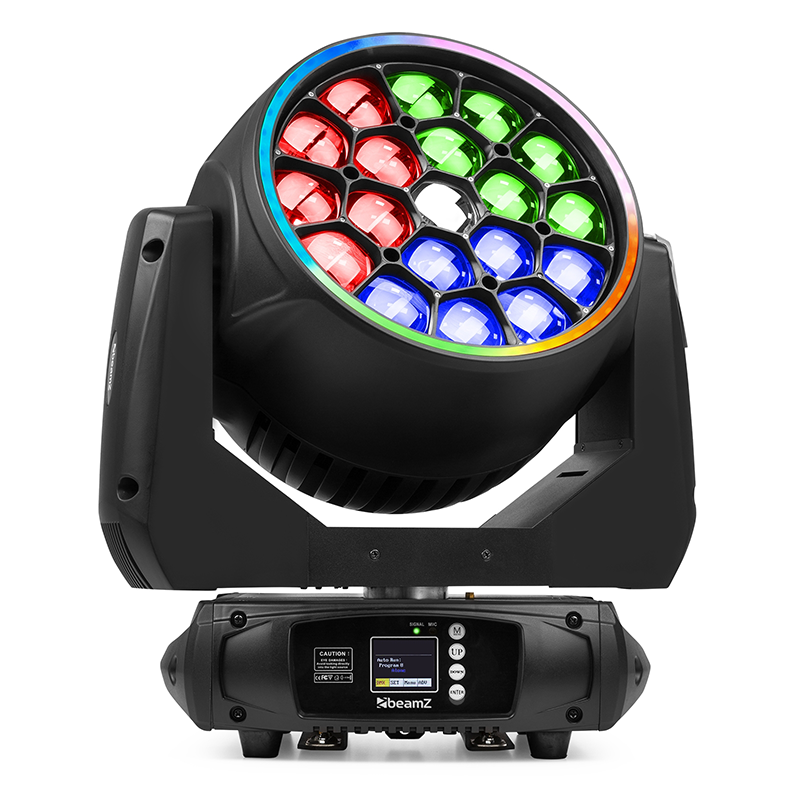 Beamz Pro - MHL40 LED Moving Head Zoom 19x40W [Enquire for Pricing]