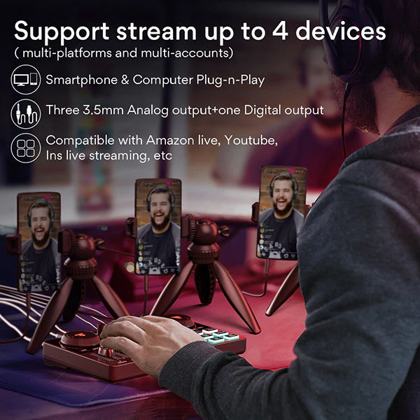 Maonocaster Lite All-In-One Podcast Production Studio