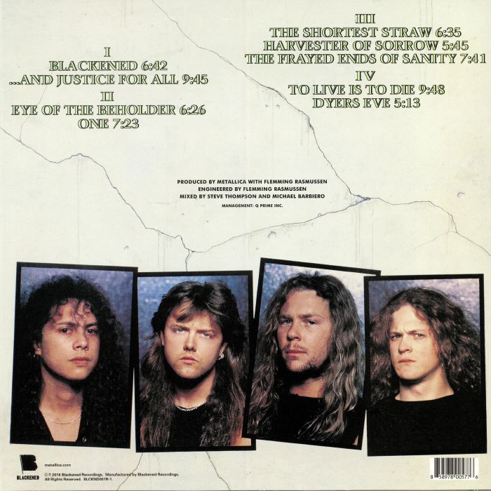 Metallica - And Justice For All (remastered)