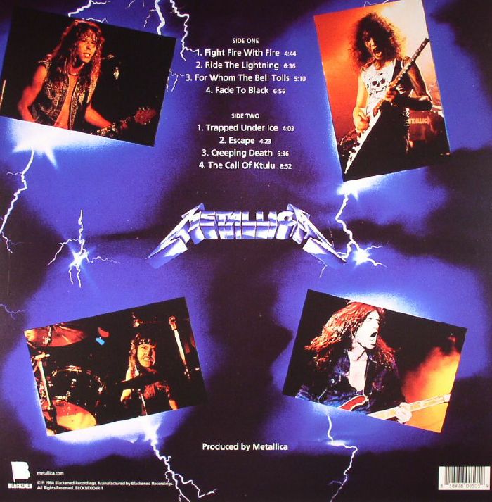 Metallica - Ride The Lightning (remastered)