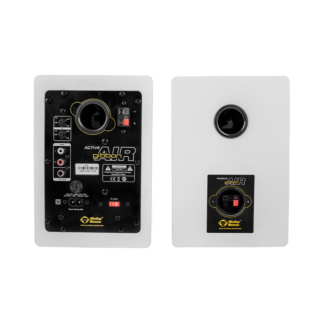 Monkey Banana Gibbon Air White Studio Monitor (Pair)