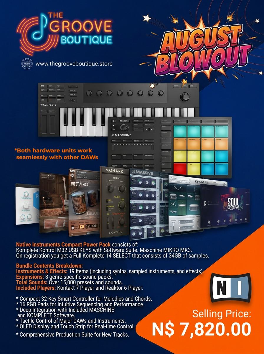 Pacote de energia compacto Native Instruments
