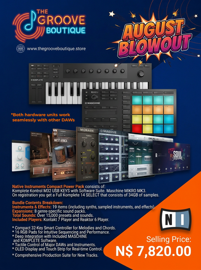 Pacote de energia compacto Native Instruments
