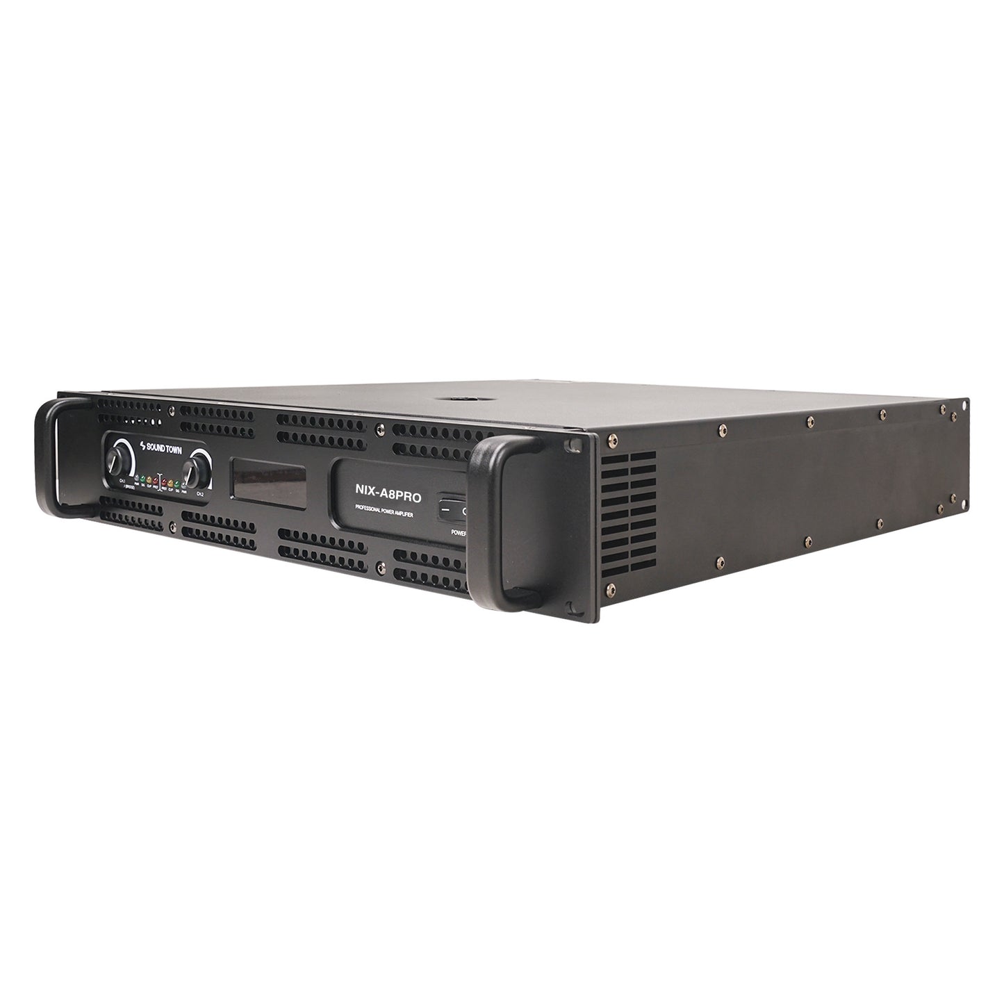 PowerWorks NIX-A8PRO, 2-Kanal-1800-W-Rack-montierbarer Verstärker