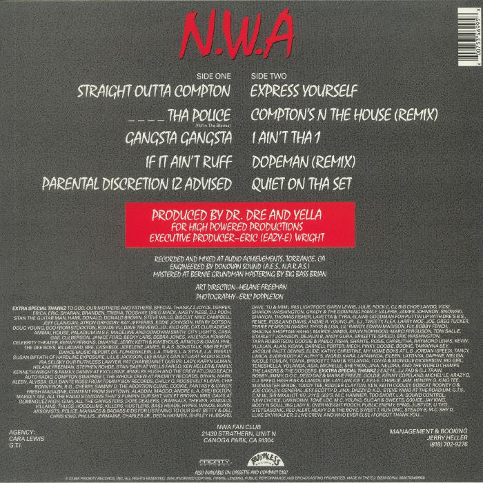 NWA - Straight Outta Compton