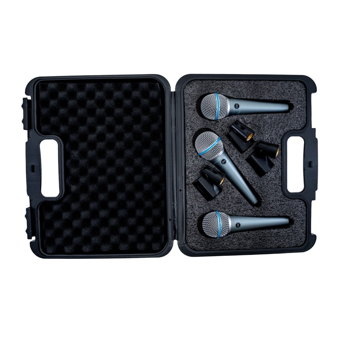 PowerWorks PW-385 Dynamic Vocal Microphone Kit